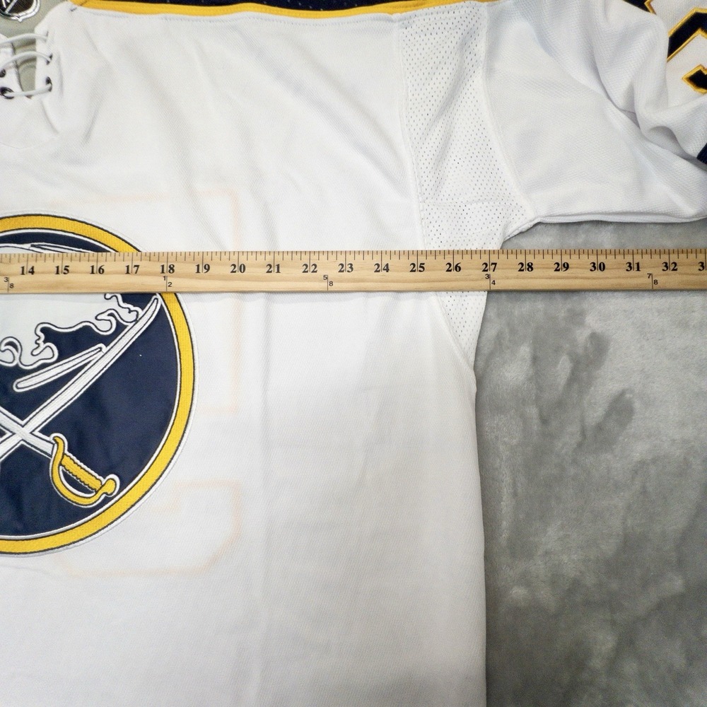 NWT Adidas Buffalo Sabres Jeff Skinner Jersey Mens Size 60 (3XL) Fight Strap - Picture 5 of 9